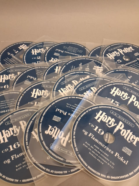 Harry Potter og Flammernes Pokal. 19 lyd CD'er
